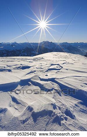 Stock Image - Churfirsten, Glarus Alps, Switzerland, Europe. Fotosearch
