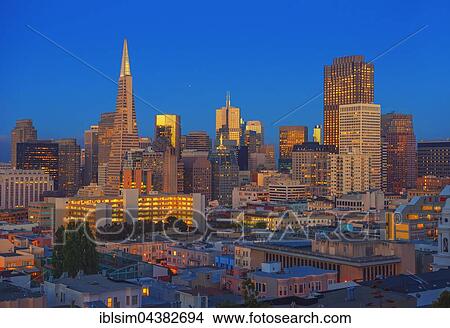 City centre and Transamerica Pyramid, San Francisco, California, USA, North America View Large Photo Image Picture - City centre and Transamerica Pyramid, San Francisco, California, USA, North America. Fotosearch