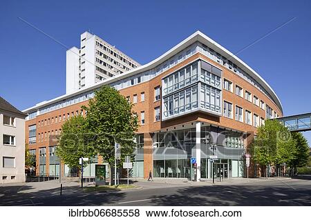 Stock Photo - City Hall, Hagen, Westphalia, Ruhr Area, North Rhine-Westphalia, Germany, Europe. Fotosearch