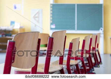 Classroom, empty, school in lockdown View Large Photo Image Stock Image - Classroom, empty, school in lockdown. Fotosearch
