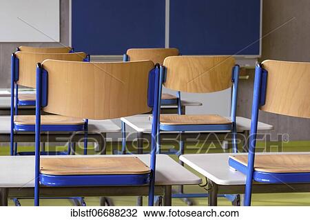 Classroom, empty, school in lockdown View Large Photo Image Stock Image - Classroom, empty, school in lockdown. Fotosearch