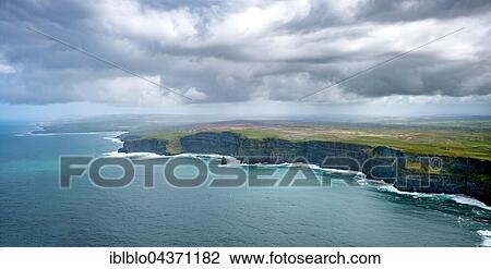 Cliffs of Moher, rocky coastline, County Clare, Ireland, Europe View Large Photo Image Stock Image - Cliffs of Moher, rocky coastline, County Clare, Ireland, Europe. Fotosearch
