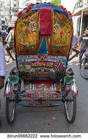 Close up of a rickshaw, Dhaka, Bangladesh, Asia View Large Photo Image Stock Image - Close up of a rickshaw, Dhaka, Bangladesh, Asia. Fotosearch