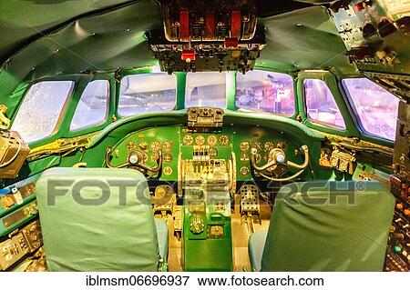 Cockpit of a Lockheed L1649A Starliner aircraft of TWA Trans World Airlines with registration N8083H at New York John F Kennedy (JFK) Airport, USA, North America View Large Photo Image Stock Photo - Cockpit of a Lockheed L1649A Starliner aircraft of TWA Trans World Airlines with registration N8083H at New York John F Kennedy (JFK) Airport, USA, North America. Fotosearch