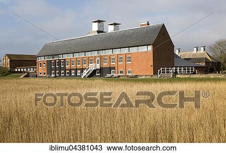 Concert Hall, converted industrial building at arts complex Snape Maltings, Suffolk, England, UK View Large Photo Image Stock Image - Concert Hall, converted industrial building at arts complex Snape Maltings, Suffolk, England, UK. Fotosearch
