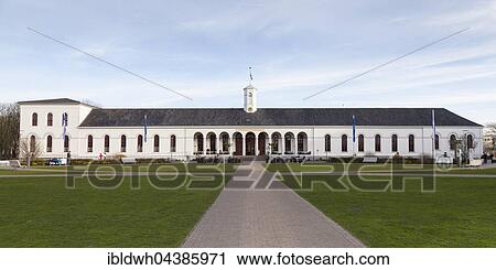 Stock Image - Conversationshaus, conversation house, spa hotel, Norderney, East Frisian Island, East Frisia, Lower Saxony, Germany, Europe. Fotosearch