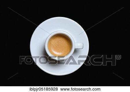 Cup of Espresso Coffee View Large Photo Image Stock Photo - Cup of Espresso Coffee. Fotosearch