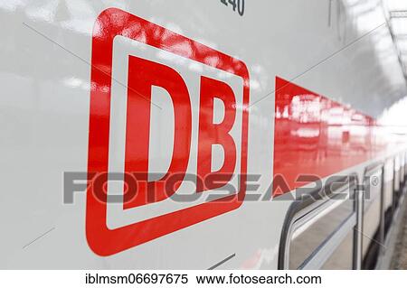 DB Logo Deutsche Bahn IC2 Intercity 2 train at Leipzig main station in Leipzig, Germany, Europe View Large Photo Image Stock Photography - DB Logo Deutsche Bahn IC2 Intercity 2 train at Leipzig main station in Leipzig, Germany, Europe. Fotosearch