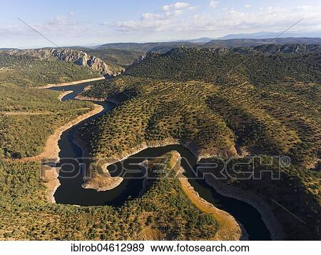 Dehesa, holm oaks and river, Monfragüe National Park, Extremadura, Spain, Monfragüe National Park, Extremadura, Spain, Europe View Large Photo Image Stock Photo - Dehesa, holm oaks and river, Monfragüe National Park, Extremadura, Spain, Monfragüe National Park, Extremadura, Spain, Europe. Fotosearch