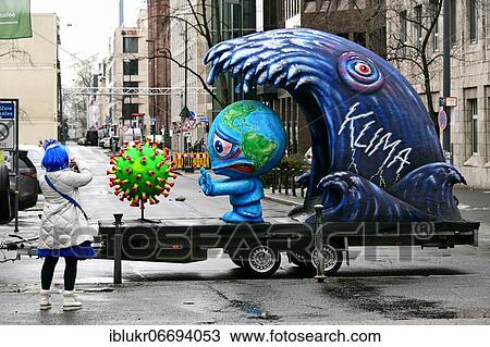 Despite the carnival being cancelled because of Corona, float builder Jacques Tilly sends a few theme floats through the almost empty Düsseldorf on Rose Monday View Large Photo Image Stock Image - Despite the carnival being cancelled because of Corona, float builder Jacques Tilly sends a few theme floats through the almost empty Düsseldorf on Rose Monday. Fotosearch