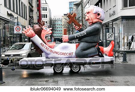 Despite the carnival being cancelled because of Corona, float builder Jacques Tilly sends a few theme floats through the almost empty Düsseldorf on Rose Monday View Large Photo Image Stock Photo - Despite the carnival being cancelled because of Corona, float builder Jacques Tilly sends a few theme floats through the almost empty Düsseldorf on Rose Monday. Fotosearch