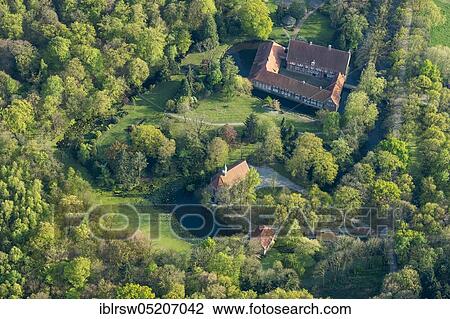 Stock Image - Dinklage Castle Monastery, Dinklage, Vechta County, Lower Saxony, Germany, Europe. Fotosearch