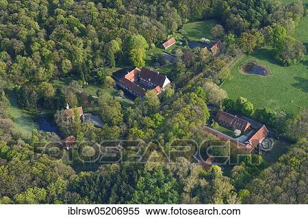 Stock Photography - Dinklage Castle Monastery, Dinklage, Vechta County, Lower Saxony, Germany, Europe. Fotosearch