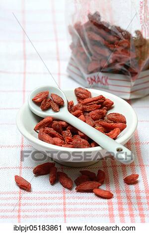 Dried goji berryberries in skin, common View Large Photo Image Stock Image - Dried goji berryberries in skin, common. Fotosearch