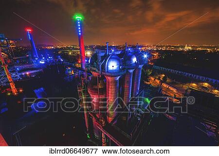 Duisburg North Landscape Park, Duisburg, North Rhine-Westphalia, Germany, Europe View Large Photo Image Stock Photo - Duisburg North Landscape Park, Duisburg, North Rhine-Westphalia, Germany, Europe. Fotosearch