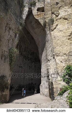 Ear of Dianysios, Archaeological Park, Province of Syracuse, Sicily, Italy, Europe View Large Photo Image Stock Image - Ear of Dianysios, Archaeological Park, Province of Syracuse, Sicily, Italy, Europe. Fotosearch