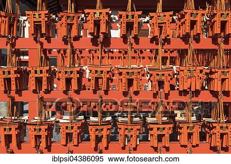 Ema wish plaques in the shape of orange torii gate, Fushimi Inari-taisha Shrine, Kyoto, Japan, Asia View Large Photo Image Stock Photography - Ema wish plaques in the shape of orange torii gate, Fushimi Inari-taisha Shrine, Kyoto, Japan, Asia. Fotosearch