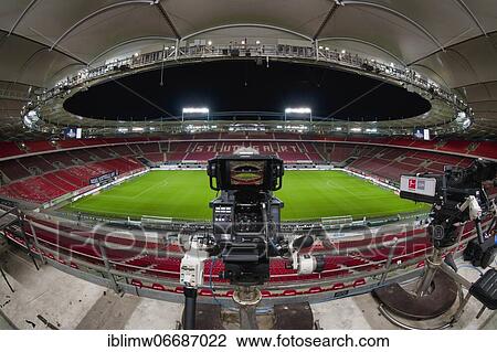 Empty stadium, overview, TV camera with monitor, Mercedes-Benz Arena, Stuttgart, Baden-Württemberg, Germany, Europe View Large Photo Image Stock Image - Empty stadium, overview, TV camera with monitor, Mercedes-Benz Arena, Stuttgart, Baden-Württemberg, Germany, Europe. Fotosearch