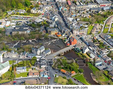 Ennistimon town, Inagh River, County Clare, Ireland, Europe View Large Photo Image Picture - Ennistimon town, Inagh River, County Clare, Ireland, Europe. Fotosearch