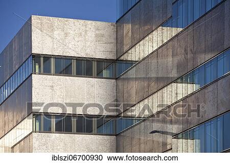 Facade of the Folkwang University on the grounds of the Zollverein Coal Mine World Heritage Site, Essen, Ruhr Area, North Rhine-Westphalia, Germany, Europe View Large Photo Image Stock Image - Facade of the Folkwang University on the grounds of the Zollverein Coal Mine World Heritage Site, Essen, Ruhr Area, North Rhine-Westphalia, Germany, Europe. Fotosearch