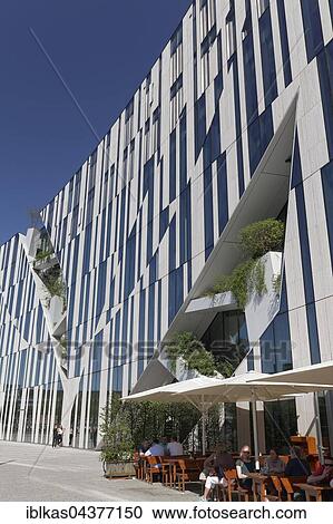 Facade with plants, offices, commercial building at the Kö-Bogen, architect Daniel Liebeskind, Düsseldorf, Rhineland, North Rhine-Westphalia, Germany, Europe View Large Photo Image Stock Image - Facade with plants, offices, commercial building at the Kö-Bogen, architect Daniel Liebeskind, Düsseldorf, Rhineland, North Rhine-Westphalia, Germany, Europe. Fotosearch