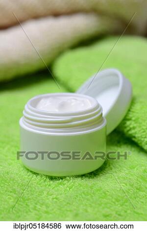 Face cream in a tin, cream View Large Photo Image Stock Photograph - Face cream in a tin, cream. Fotosearch
