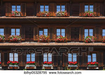 Stock Photography - Farmhouse, Central Switzerland, Switzerland, Europe. Fotosearch