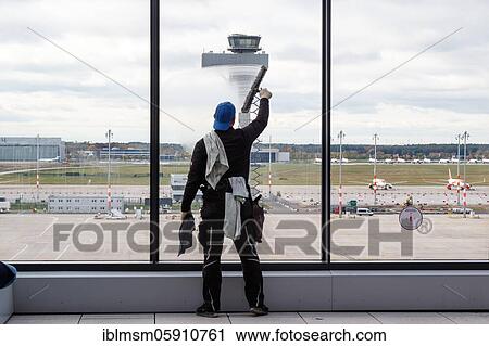 Final cleaning work at the new Berlin Brandenburg BER Willy Brandt Airport Terminal 1, Berlin, Germany, Europe View Large Photo Image Stock Image - Final cleaning work at the new Berlin Brandenburg BER Willy Brandt Airport Terminal 1, Berlin, Germany, Europe. Fotosearch