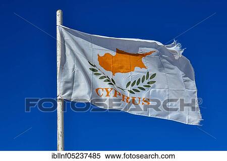 Stock Photography - Flag, Republic of Cyprus. Fotosearch