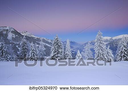 Stock Image - Flumserberg, Switzerland, Europe. Fotosearch