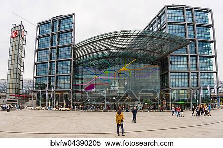 Forecourt, Berlin Central Station, Berlin, Germany, Europe View Large Photo Image Stock Photography - Forecourt, Berlin Central Station, Berlin, Germany, Europe. Fotosearch