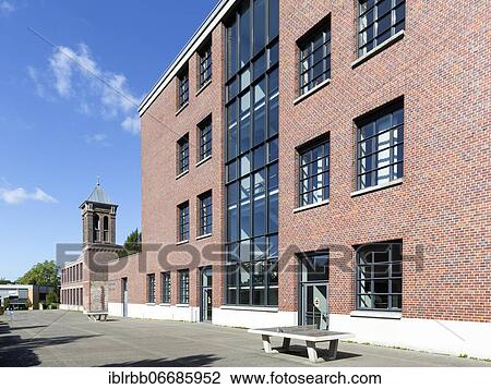 Former spinning and weaving mill Paul Bendix, today Annette-von-Droste-Hülshoff-Gymnasium, Dülmen, Münsterland, North Rhine-Westphalia, Germany, Europe View Large Photo Image Stock Image - Former spinning and weaving mill Paul Bendix, today Annette-von-Droste-Hülshoff-Gymnasium, Dülmen, Münsterland, North Rhine-Westphalia, Germany, Europe. Fotosearch