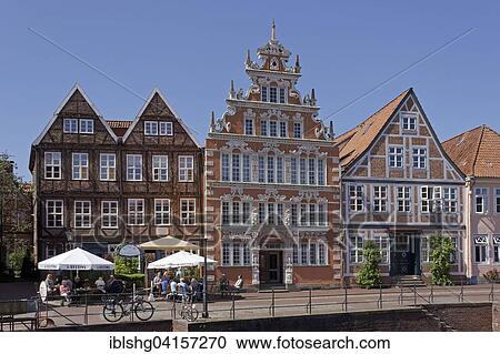 Gabled houses, Mayor Hintze House, old harbour, Stade, Lower Saxony, Germany, Europe View Large Photo Image Stock Image - Gabled houses, Mayor Hintze House, old harbour, Stade, Lower Saxony, Germany, Europe. Fotosearch