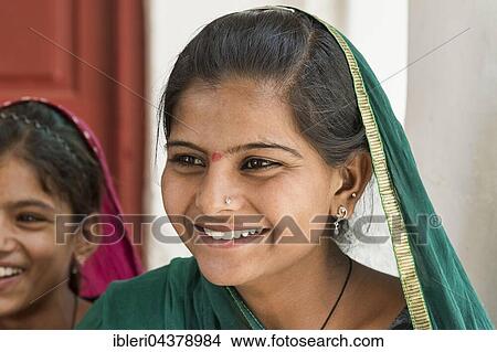 Girls, portrait, Bera, Rajasthan, India, Asia View Large Photo Image Picture - Girls, portrait, Bera, Rajasthan, India, Asia. Fotosearch