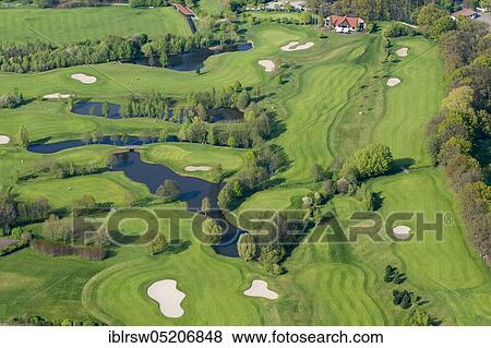 Golf Course Gut Brettberg, Lohne, County of Vechta, Lower Saxony, Germany, Europe View Large Photo Image Stock Photo - Golf Course Gut Brettberg, Lohne, County of Vechta, Lower Saxony, Germany, Europe. Fotosearch