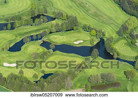 Golf Course Gut Brettberg, Lohne, County of Vechta, Lower Saxony, Germany, Europe View Large Photo Image Stock Photo - Golf Course Gut Brettberg, Lohne, County of Vechta, Lower Saxony, Germany, Europe. Fotosearch