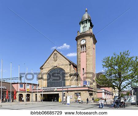 Hagen main station, reception building, Hagen, Westphalia, Ruhr area, North Rhine-Westphalia, Germany, Europe View Large Photo Image Stock Photo - Hagen main station, reception building, Hagen, Westphalia, Ruhr area, North Rhine-Westphalia, Germany, Europe. Fotosearch