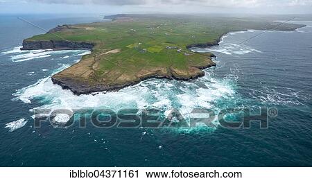 Hags Head, cliffs, strong waves, Cliffs of Moher, County Clare, Atlantic Ocean, Ireland, Europe View Large Photo Image Stock Image - Hags Head, cliffs, strong waves, Cliffs of Moher, County Clare, Atlantic Ocean, Ireland, Europe. Fotosearch