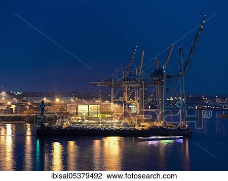 Hamburg harbour, Hamburg, Germany, Europe View Large Photo Image Stock Image - Hamburg harbour, Hamburg, Germany, Europe. Fotosearch