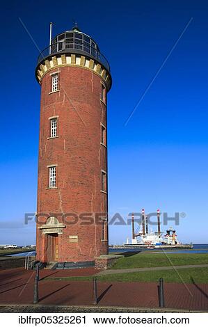 Hamburg Lighthouse, Alte Liebe, Cuxhaven, Lower Saxony, Germany, Europe View Large Photo Image Stock Image - Hamburg Lighthouse, Alte Liebe, Cuxhaven, Lower Saxony, Germany, Europe. Fotosearch