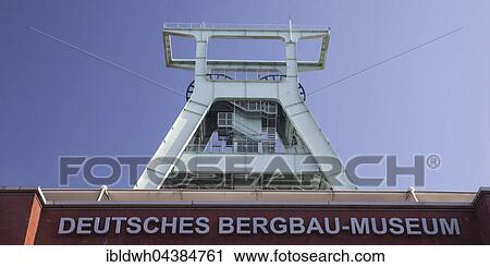 Headframe, German Mining Museum, Bochum, Ruhr district, North Rhine-Westphalia, Germany, Europe View Large Photo Image Stock Image - Headframe, German Mining Museum, Bochum, Ruhr district, North Rhine-Westphalia, Germany, Europe. Fotosearch