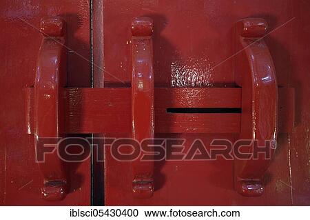 Historic door latch, Wat Chalong, temple on Phuket, Thailand, Asia View Large Photo Image Stock Image - Historic door latch, Wat Chalong, temple on Phuket, Thailand, Asia. Fotosearch