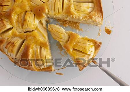 Homemade apple pie with pie scoop View Large Photo Image Stock Photo - Homemade apple pie with pie scoop. Fotosearch
