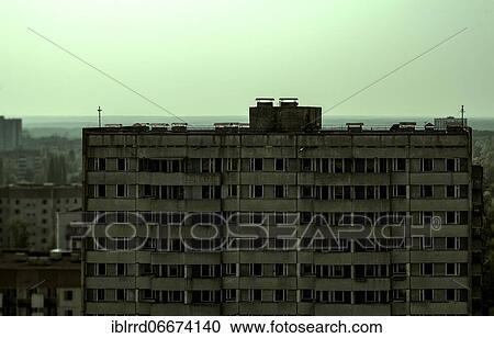 House facade, Pripyat, Lost Place, Chernobyl exclusion zone, Ukraine, Europe View Large Photo Image Stock Image - House facade, Pripyat, Lost Place, Chernobyl exclusion zone, Ukraine, Europe. Fotosearch