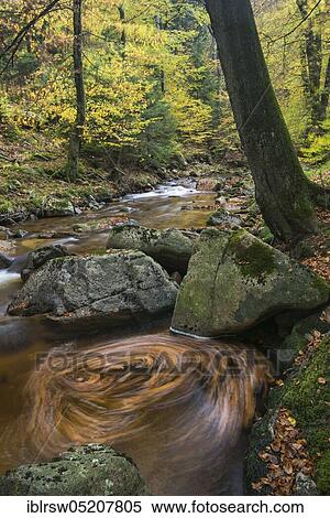 Stock Photography - Ilsetal, Harz, Saxony-Anhalt, Germany, Europe. Fotosearch