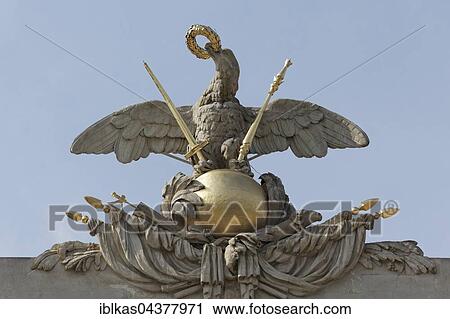 Imperial eagle on globe with sceptre, sword and crown, portal, Gloriette, Schönbrunn Palace, Hietzing, Vienna, Austria, Europe View Large Photo Image Stock Image - Imperial eagle on globe with sceptre, sword and crown, portal, Gloriette, Schönbrunn Palace, Hietzing, Vienna, Austria, Europe. Fotosearch