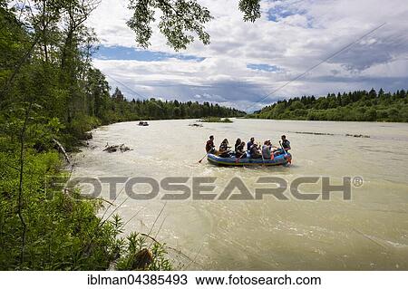 Inflatable on Isar with floods, Isar, Pupplinger Au, Egling, Upper Bavaria, Bavaria, Germany, Europe View Large Photo Image Stock Image - Inflatable on Isar with floods, Isar, Pupplinger Au, Egling, Upper Bavaria, Bavaria, Germany, Europe. Fotosearch