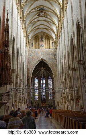 Interior of the Ulm Minster, central nave, Ulm, Baden-Württemberg, Germany, Europe View Large Photo Image Stock Image - Interior of the Ulm Minster, central nave, Ulm, Baden-Württemberg, Germany, Europe. Fotosearch