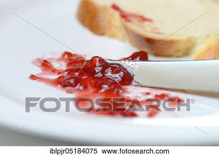 Jam and slice of braided butter, raspberry jam View Large Photo Image Stock Photography - Jam and slice of braided butter, raspberry jam. Fotosearch