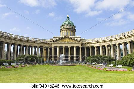 Kazan Cathedral, Kazanskiy Kafedralniy Sobor, or Cathedral of Our Lady of Kazan, Saint Petersburg, Russia, Europe View Large Photo Image Stock Photograph - Kazan Cathedral, Kazanskiy Kafedralniy Sobor, or Cathedral of Our Lady of Kazan, Saint Petersburg, Russia, Europe. Fotosearch